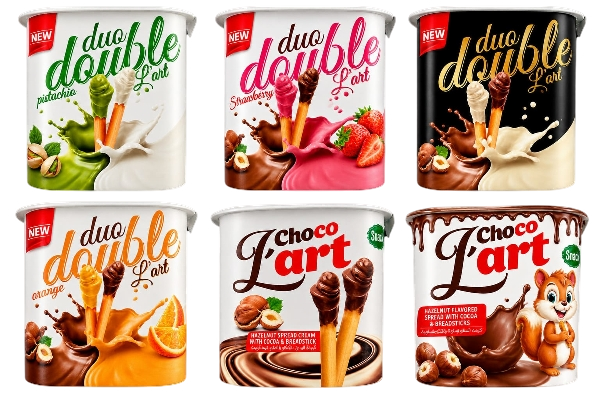 Duo Double L'art ve Choco L'art ürünleri